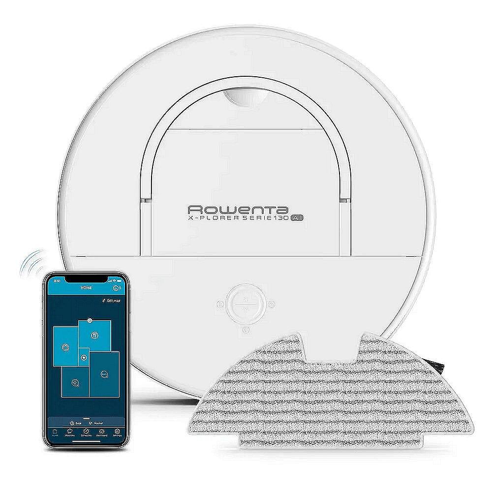 Philips Ηλεκτρική σκούπα ρομπότ με WiFi, RR9067WH X-PLORER SERIE , Rowenta